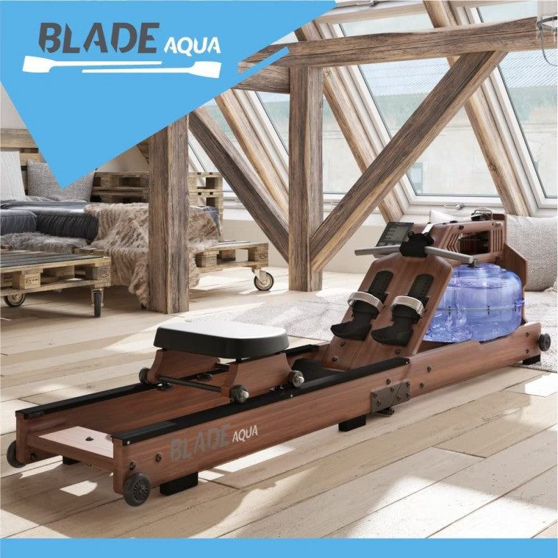Bluefin Fitness Blade Aqua W-1 hydraulische houten roeimachine