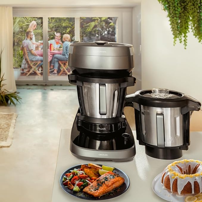 Cecotec multifunctionele robot voor de keuken met voedseldistributie Mambo Cooking Total Gourmet.